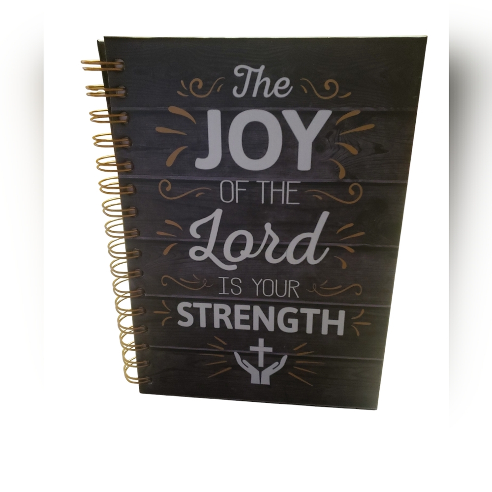 Book: The Joy of the Lord is Your Strength Spiral Journal  -  Nehemiah 8:10